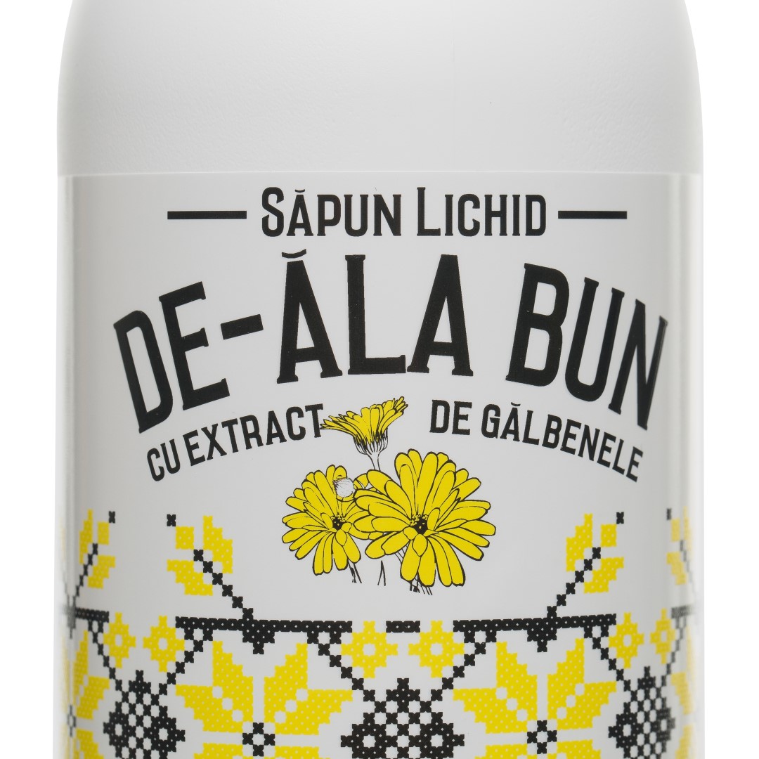 Sapun De-ala Bun Extract Galbenele - Lichid 500ml