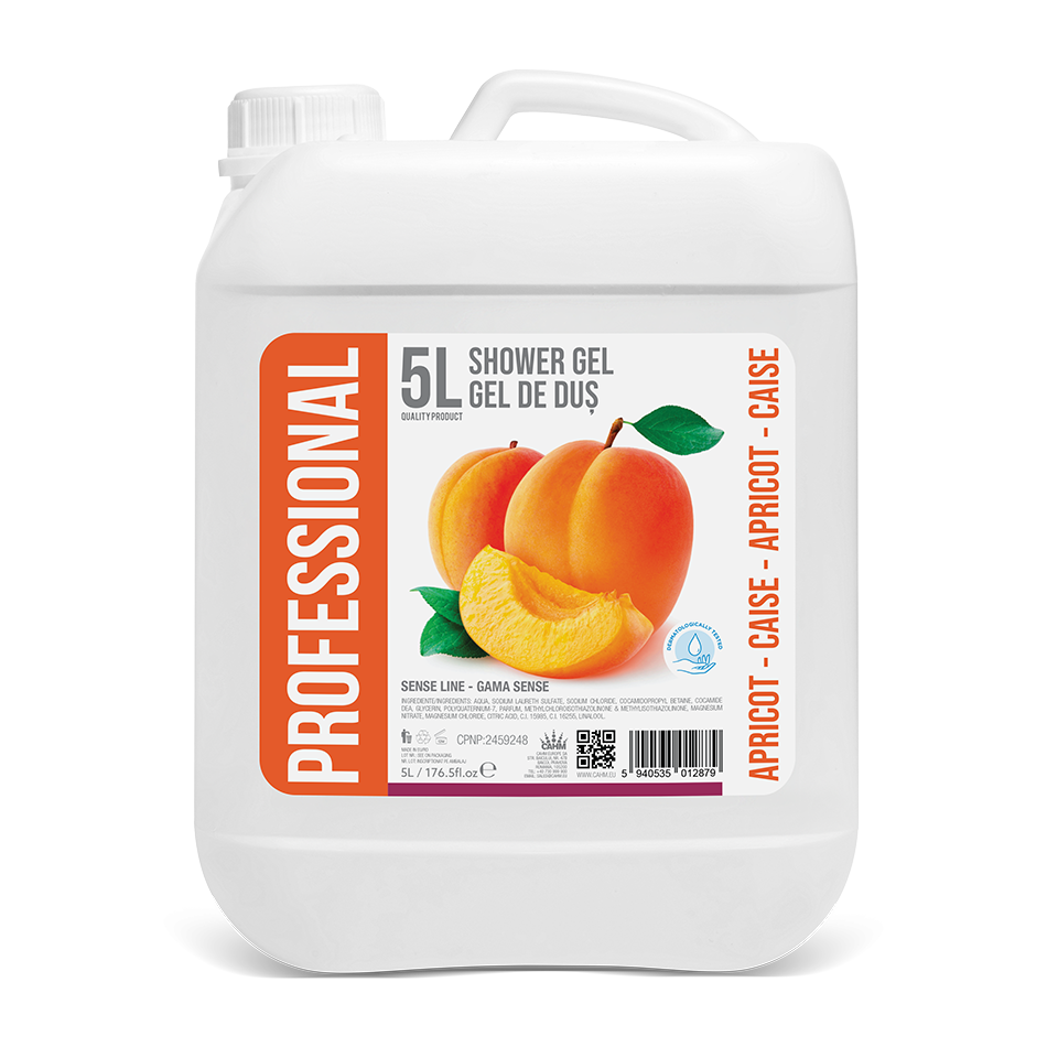 Gel de dus 5L -Apricot