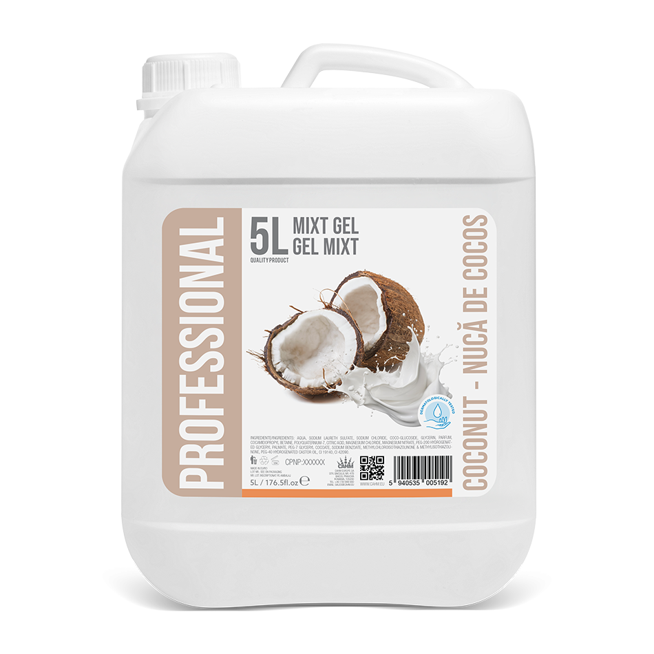 Gel mixt 5L- Coconut 