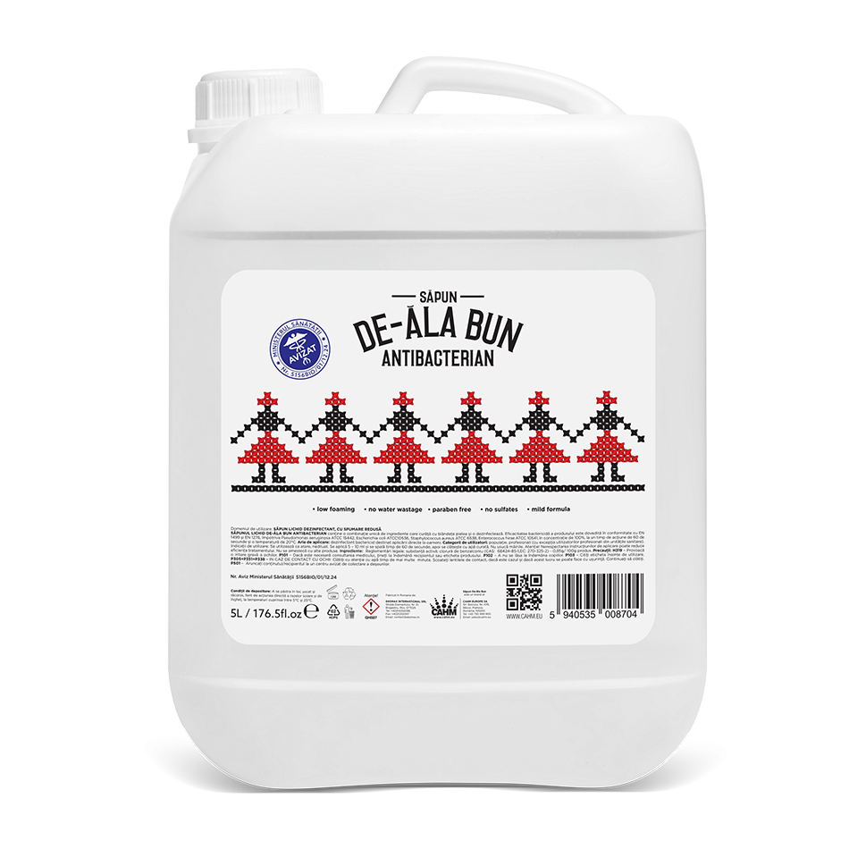 Sapun lichid Antibacterian Sapun de-ala bun - 5L