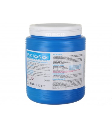 Dezinfectant tablete efervescente clor Biclosol 300buc