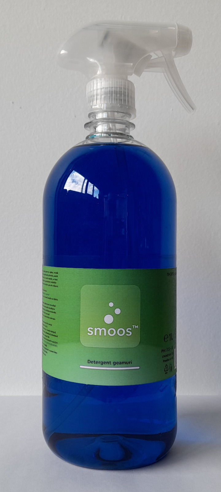 Smoos - Detergent geamuri cu pulverizator 1L (SM78569)