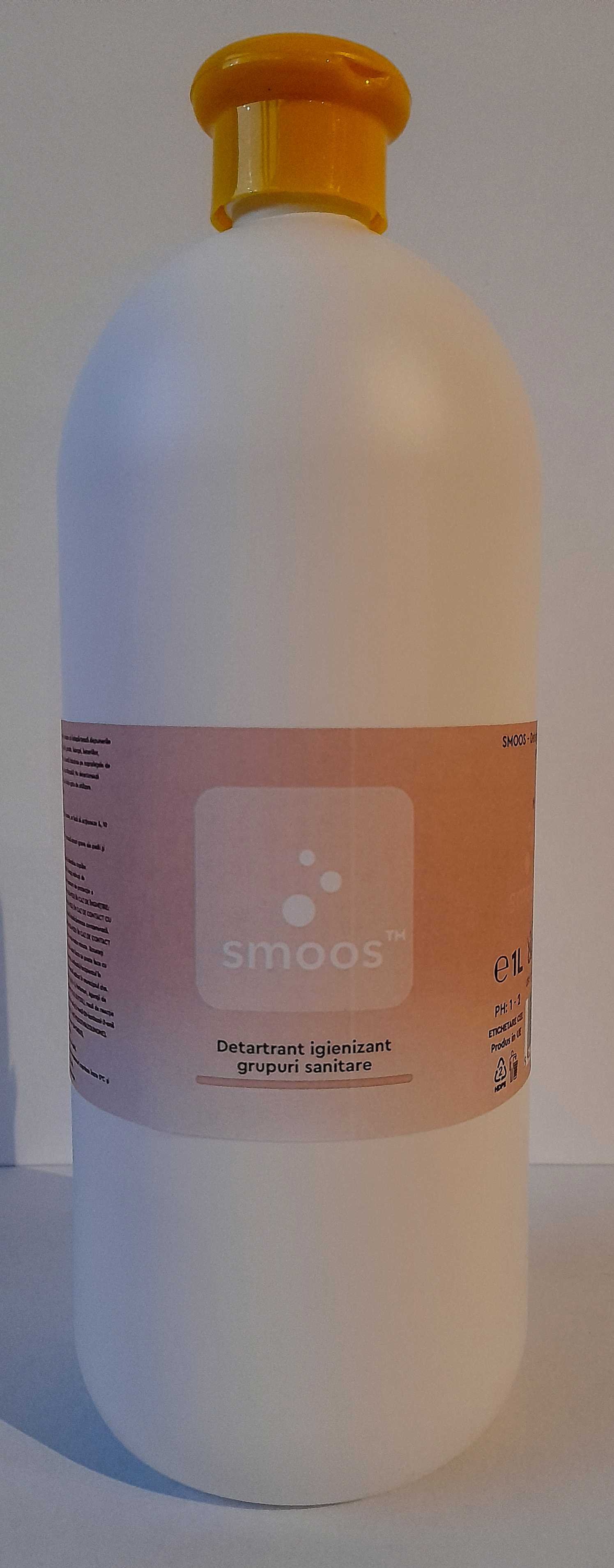 Smoos - Detartrant igienizant grupuri sanitare 1L (SM78574)