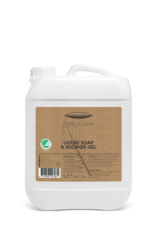 Sapun lichid si gel dus  BOTANIKA Nordic Swan 5L – ECOLABEL – Nordic Argan