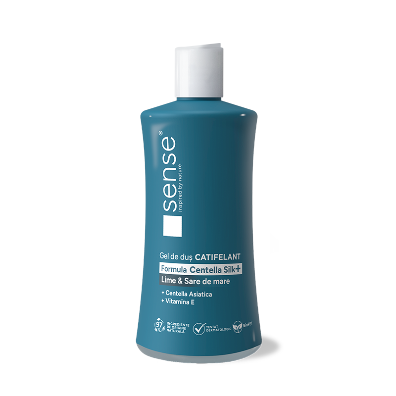 Gel de Dus CentellaSilk+, Lime & Sare de Mare, 330ml – SENSE