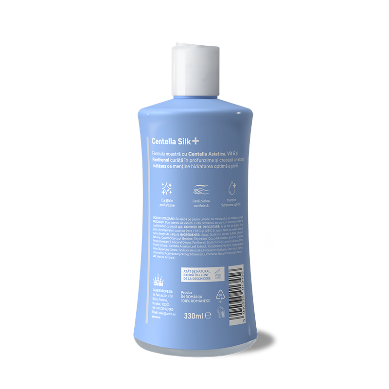 Gel de Dus CentellaSilk+, Magnolie Alba & Casmir, 330ml – SENSE