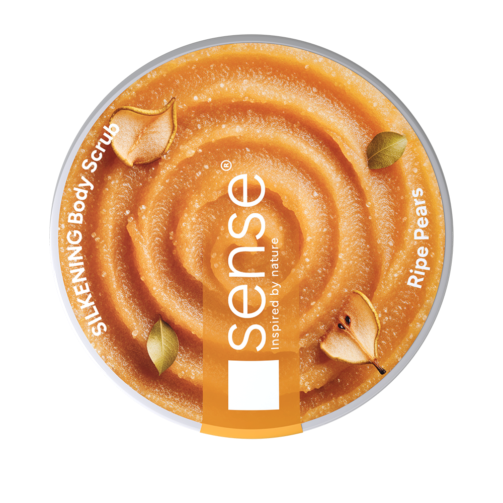 Exfoliant de corp, SugarSilk+, Pere Coapte, 200ml – SENSE
