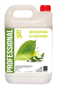 PROFESIONAL Sapun Lichid SPUMA cu parfum Green Tea 5 L